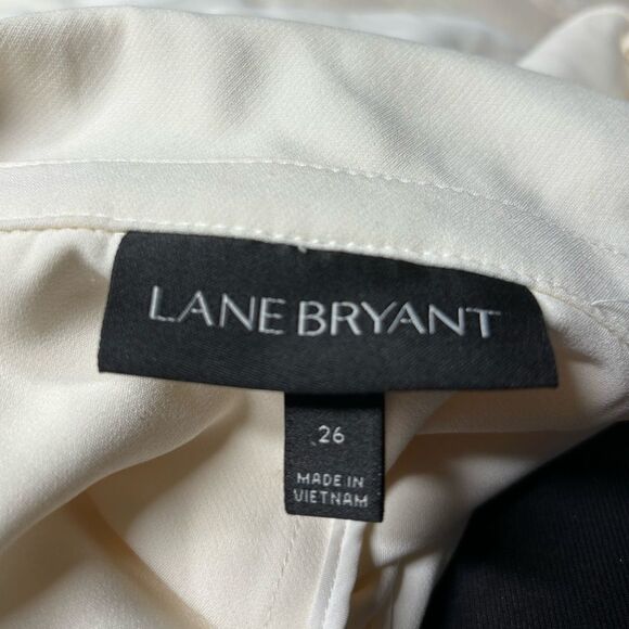 Lane Bryant Cream Tailored Waterfall Blazer NEW size 26 womens coat jack… - Picture 6 of 6